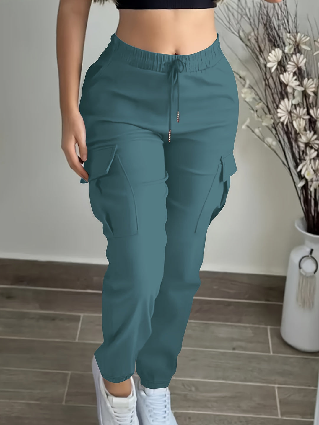 Josie | Relaxed Drawstring Cargo Pants