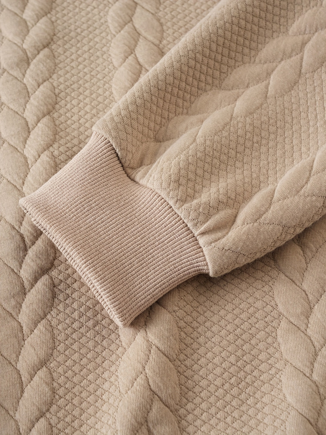 Harvey | Textured Half-Zip Pullover