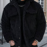 Rhett | Textured Button-Front Jacket