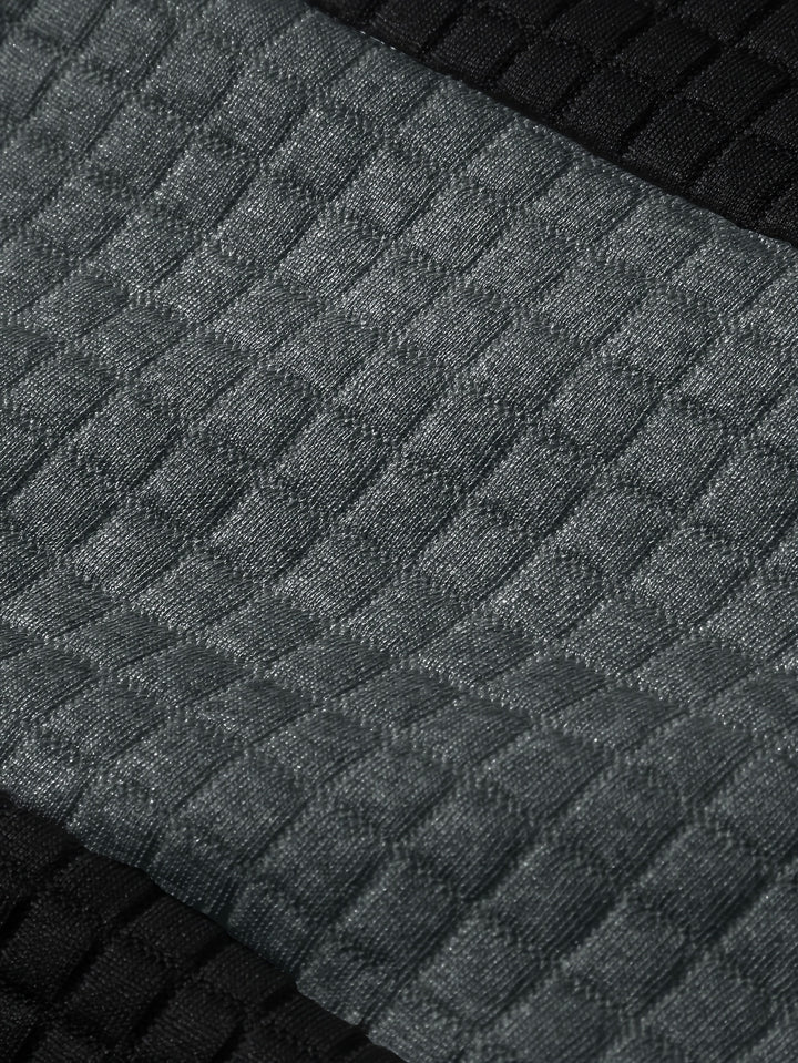 Jasper | Textured Colour-Block Hoodie