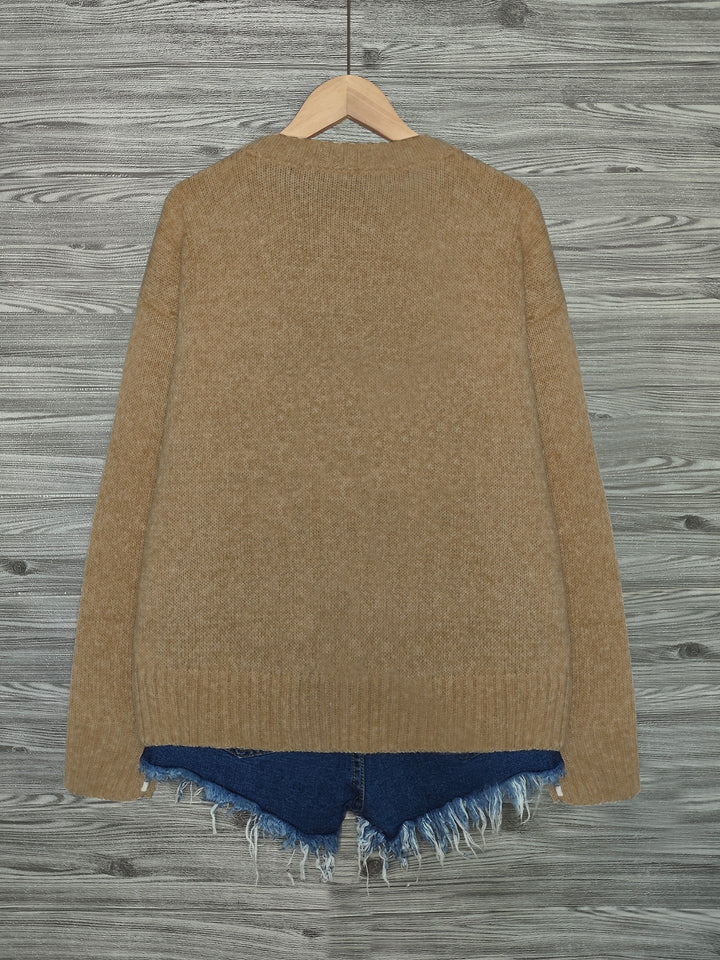 Winifred | Cosy Cat-Print Jumper