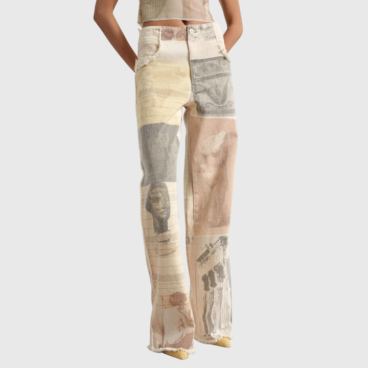 Annabel | Artful Wide-Leg Trousers