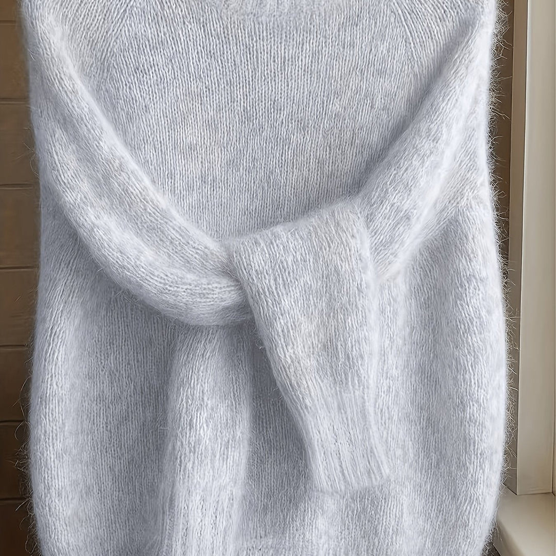 Camilla | Softly Textured Round-Neck Jumper