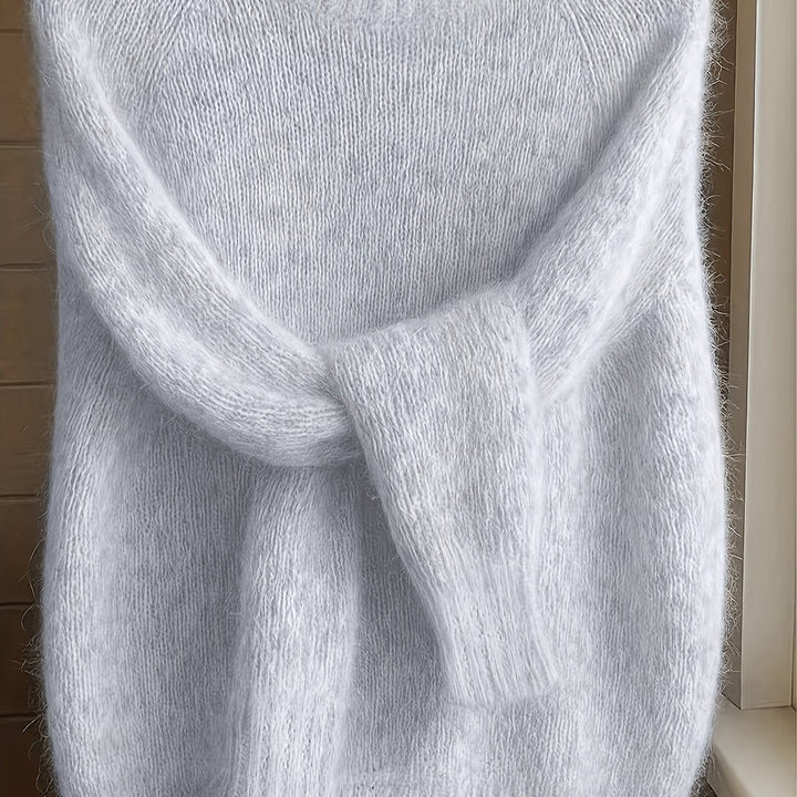 Camilla | Softly Textured Round-Neck Jumper