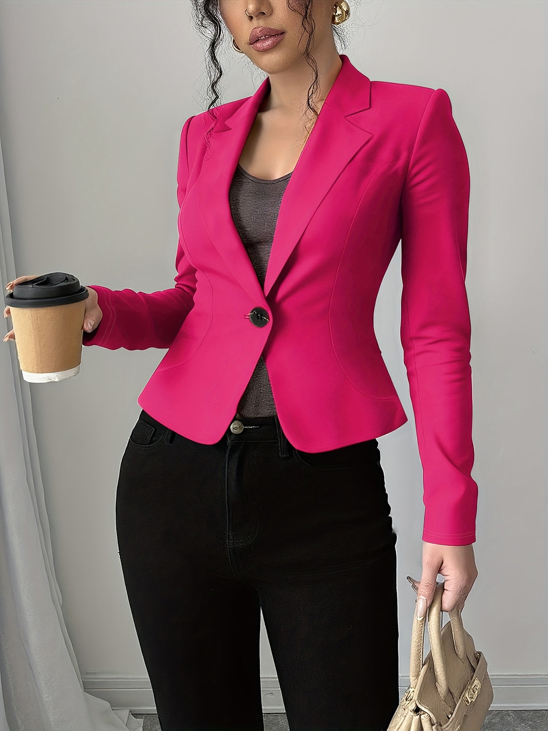 Cora | Tailored Single-Button Blazer