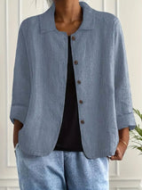 Rosamund | Relaxed Button-Front Jacket