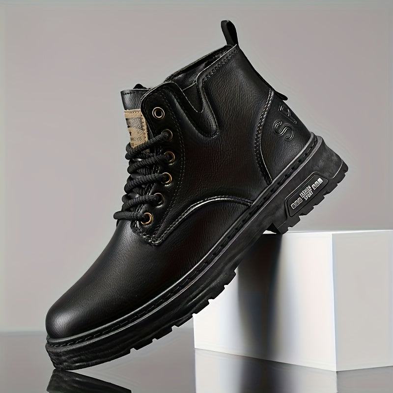 Wyatt | Rugged Lace-Up Ankle Boots
