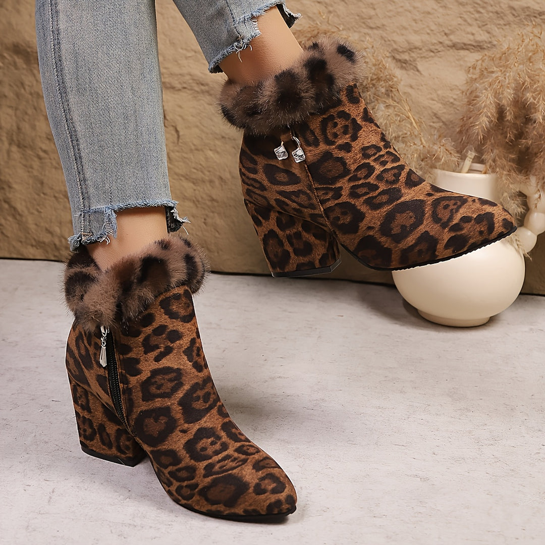 Estelle | Cosy Block Heel Ankle Boots
