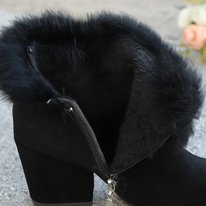Estelle | Cosy Block Heel Ankle Boots