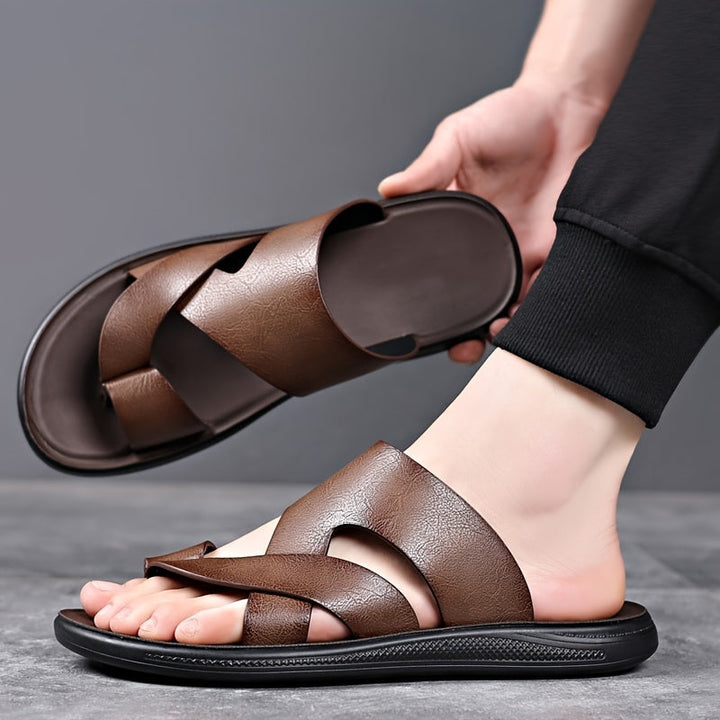 Silas | Cross-Strap Comfort Sandals