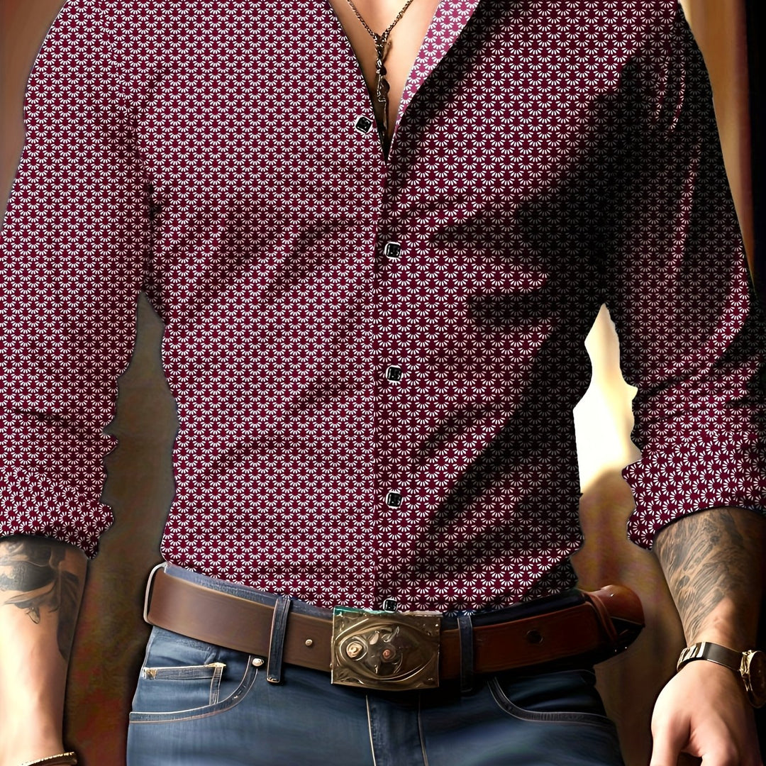 Lawrence | Refined Patterned Shirt