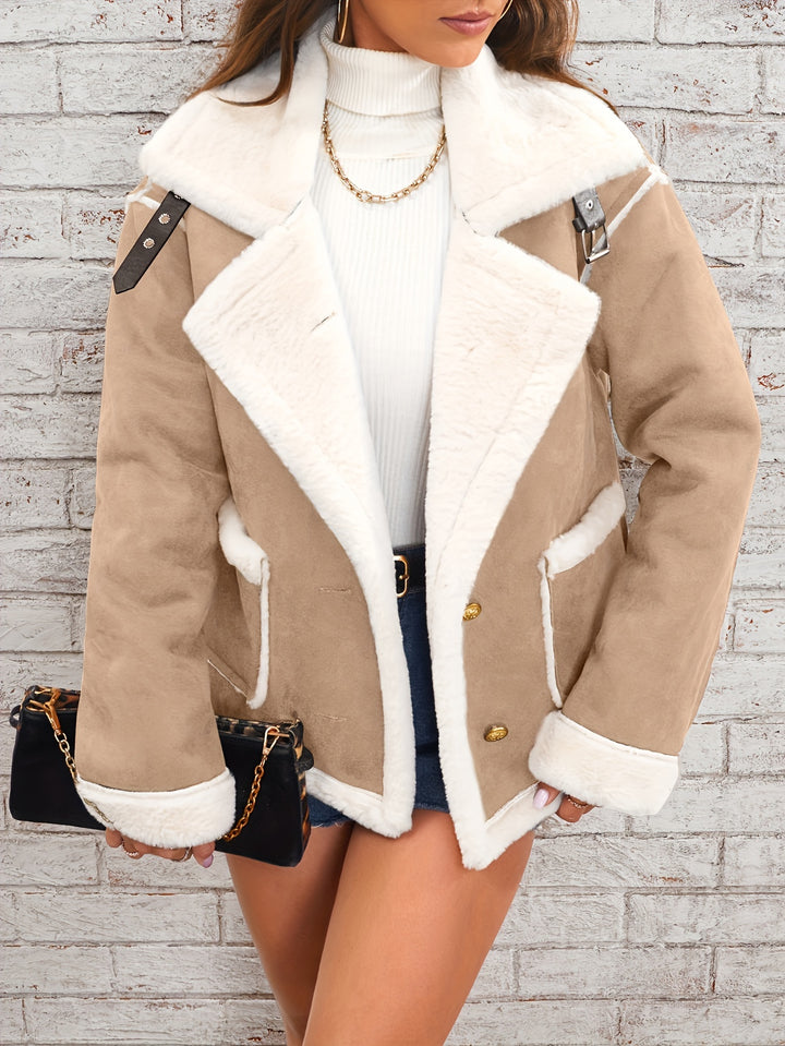 Cordelia | Cosy Shearling-Trim Jacket