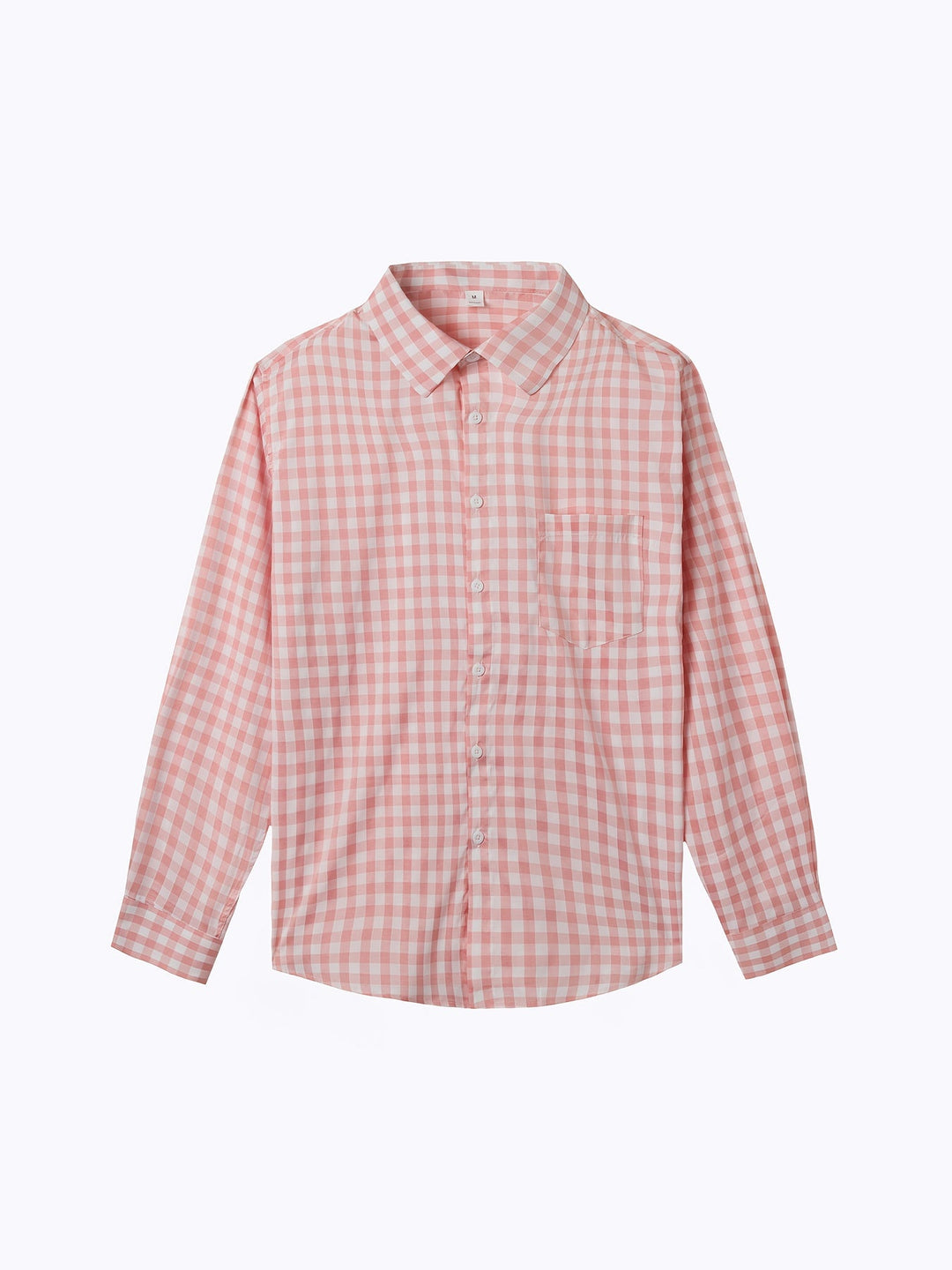 Miles | Gingham Check Long Sleeve Shirt