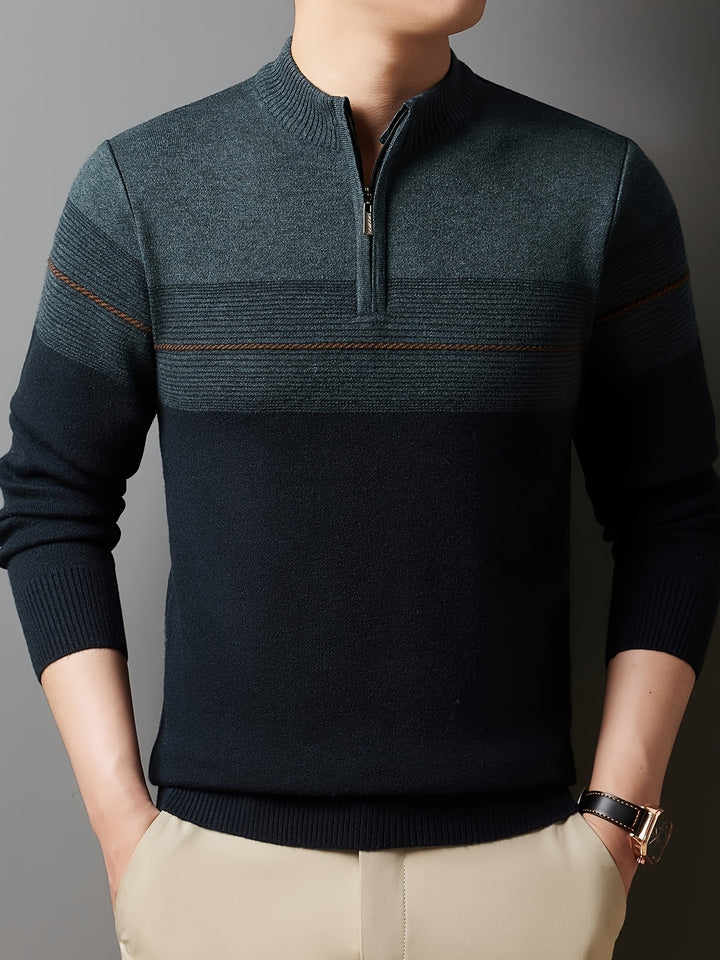 Redmond | Half-Zip Mock Neck Jumper