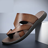 Silas | Cross-Strap Comfort Sandals