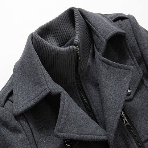 Reginald | Refined Layered Winter Coat