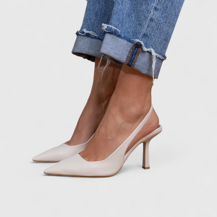 Katherine | Pointed Slingback Heels