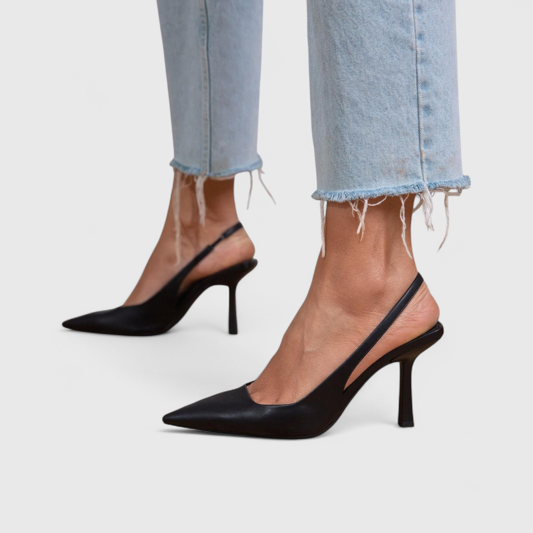 Katherine | Pointed Slingback Heels