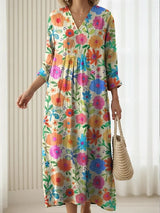 Sorrel | Bohemian Floral Maxi Dress