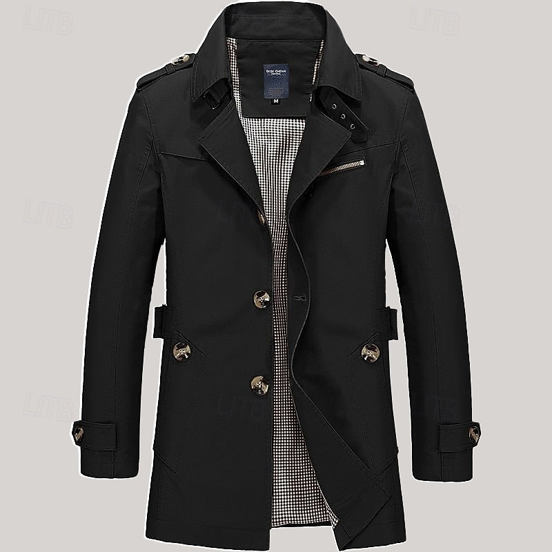 Warren | Refined Single-Breasted Trench Coat