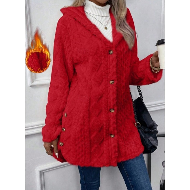 Yvette | Cosy Hooded Jacket