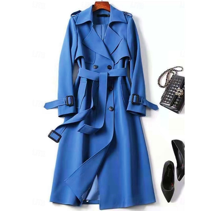 Amelia | Belted Longline Trench Coat