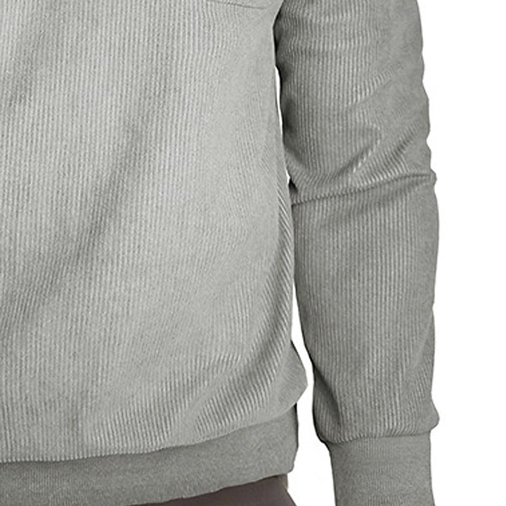 Harvey | Button-Up Standing Collar Pullover