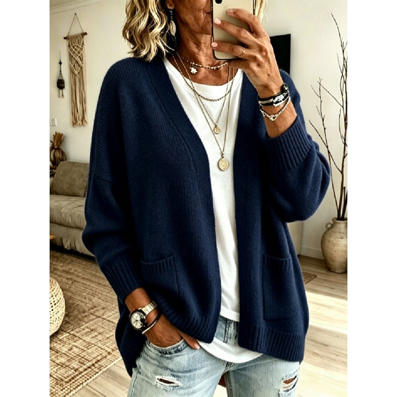 Marlene | Relaxed Open-Front Cardigan