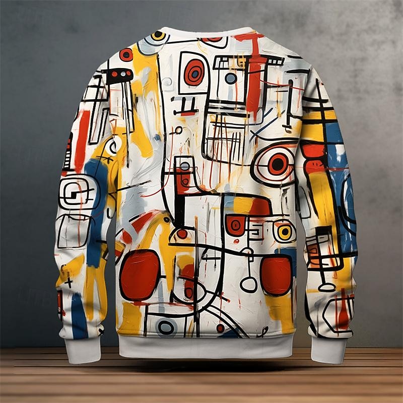 Julian | Artful Print Sweatshirt