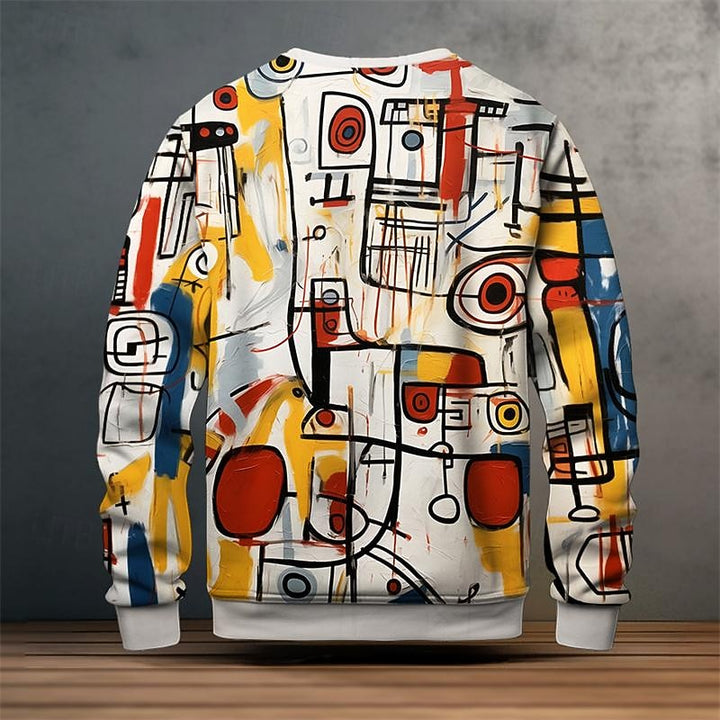 Julian | Artful Print Sweatshirt