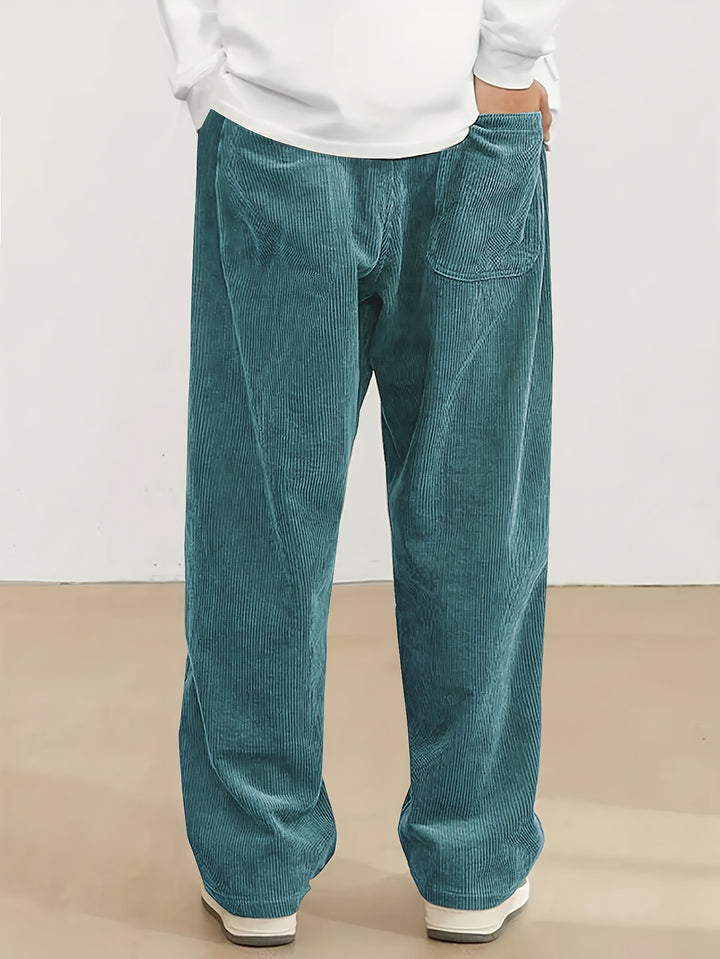 Wallace | Relaxed Straight-Leg Trousers