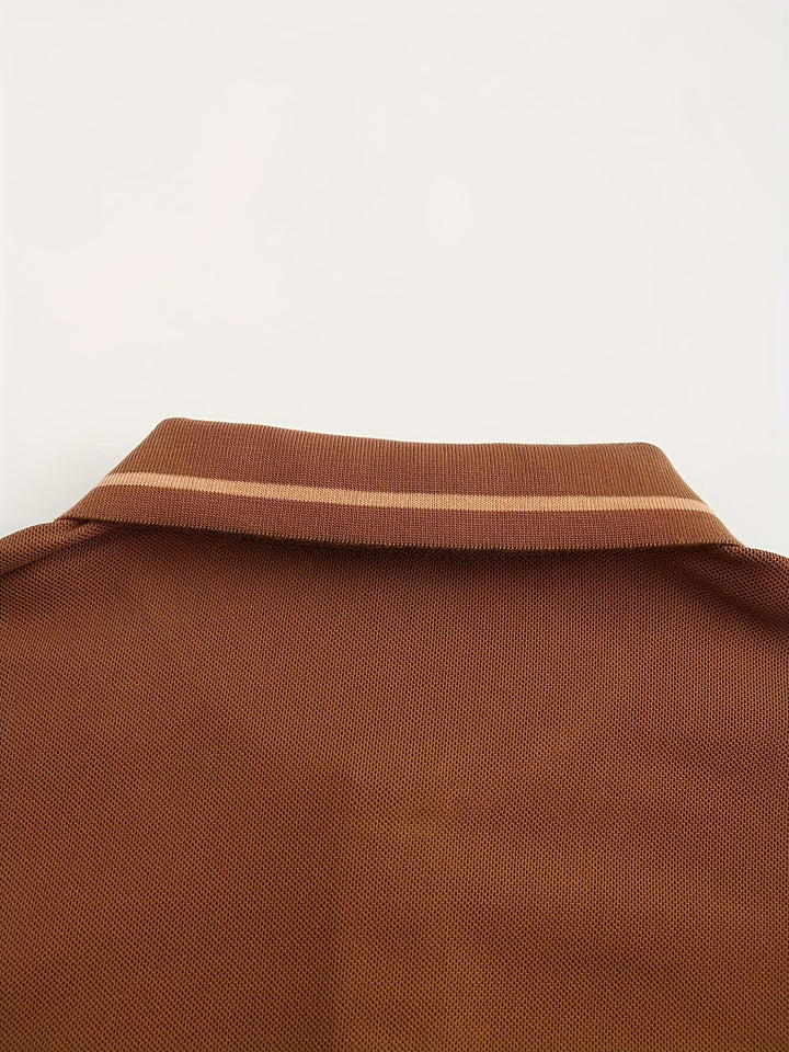 Russell | Refined Long-Sleeve Polo Shirt