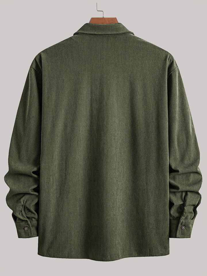 Dalton | Textured Ribbed Overshirt