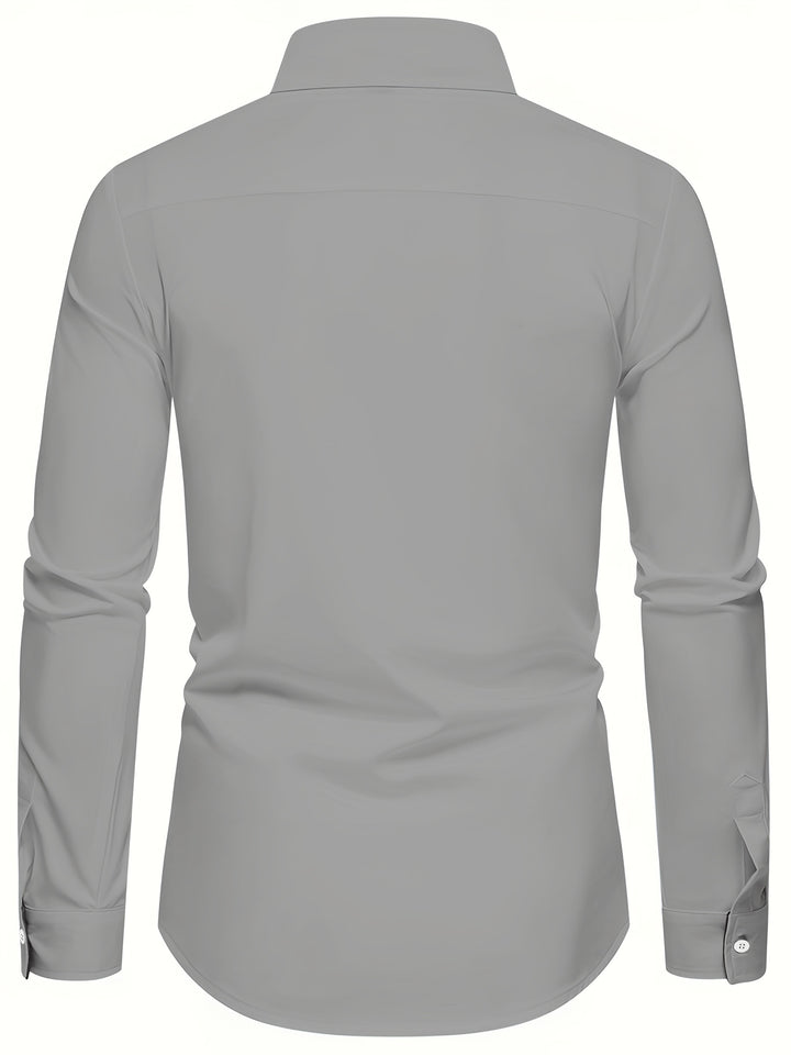 Barrett | Contrast-Trim Slim Fit Shirt