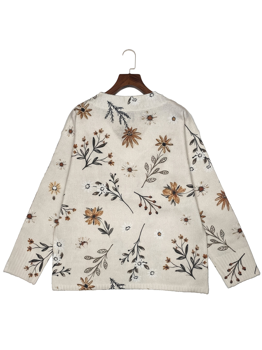 Mirabel | Floral V-Neck Sweater