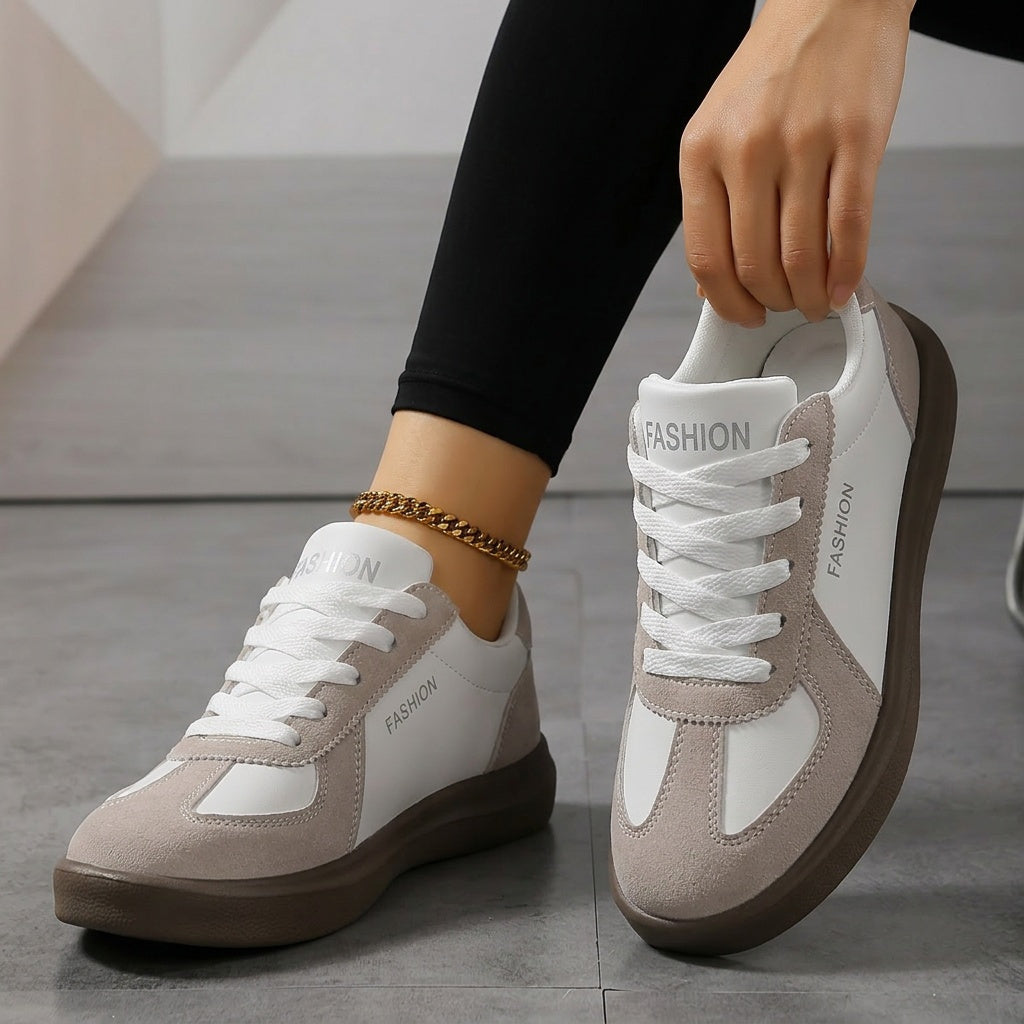 Genevieve | Everyday Lace-Up Sneakers