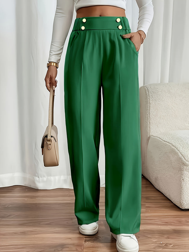 Amelia | Tailored Straight-Leg Trousers