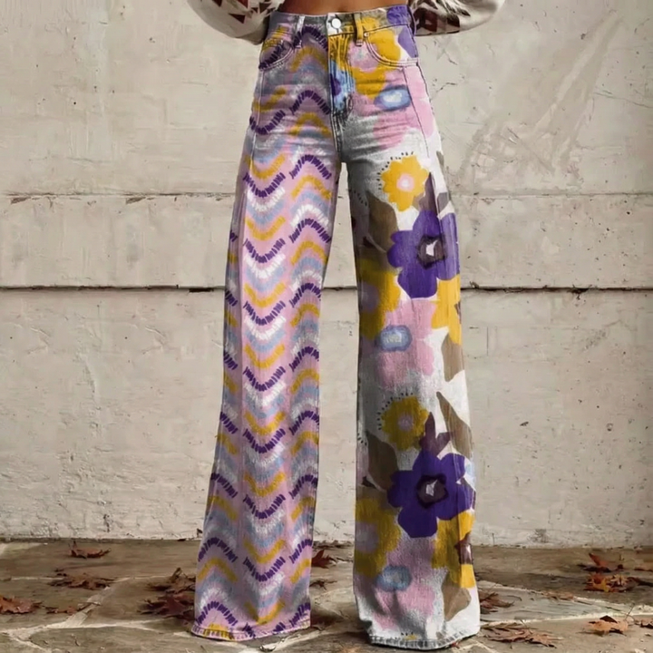 Renata | Artistic Wide-Leg Trousers