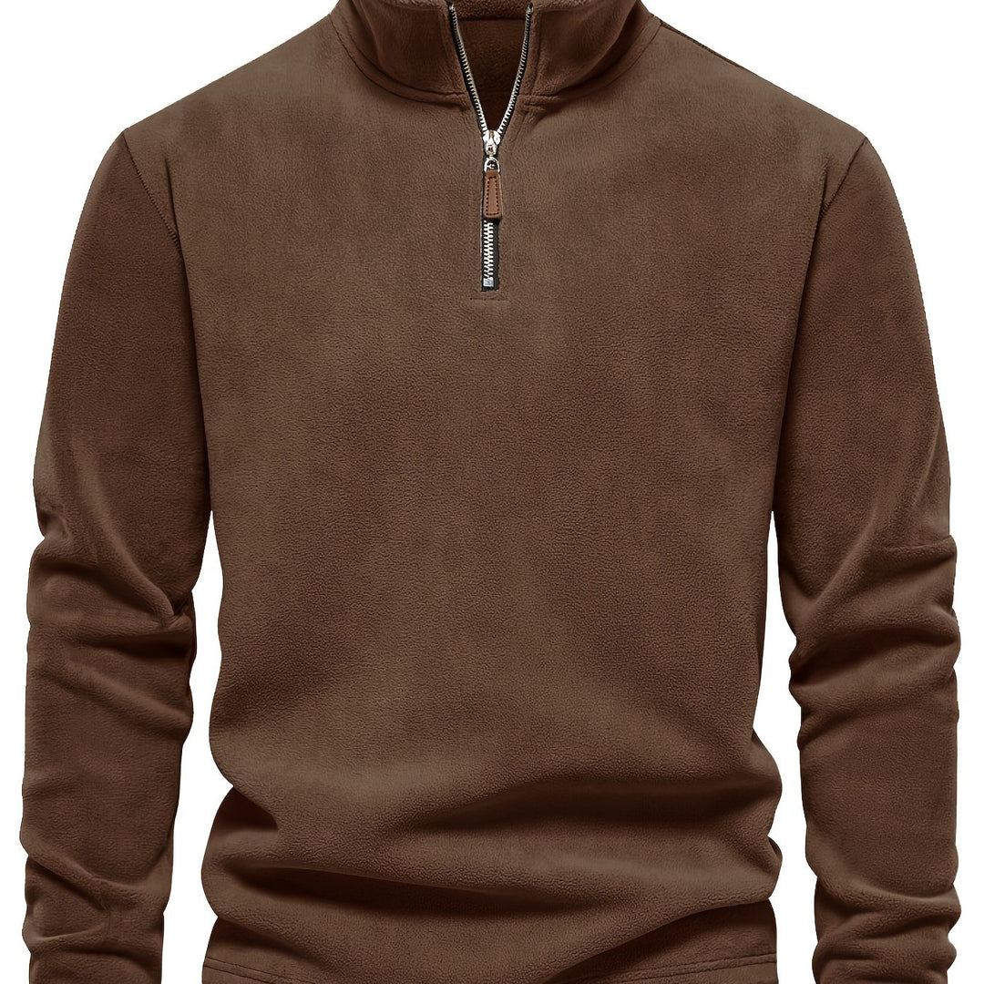 Harvey | Refined Half-Zip Pullover