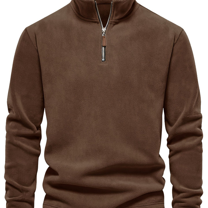 Harvey | Refined Half-Zip Pullover