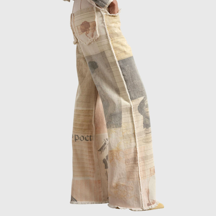 Annabel | Artful Wide-Leg Trousers