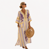 Philippa | Flowing Embroidered Kaftan