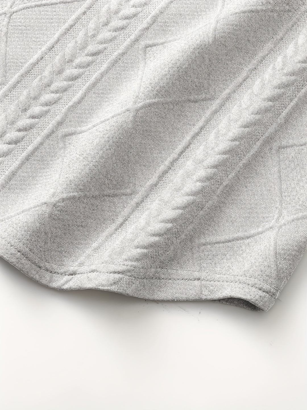 Everard | Textured Crew-Neck Long Sleeve Top