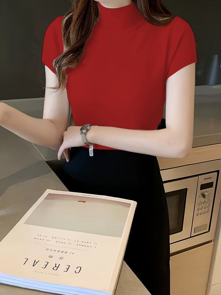 Louise | Refined Half-Neck Top
