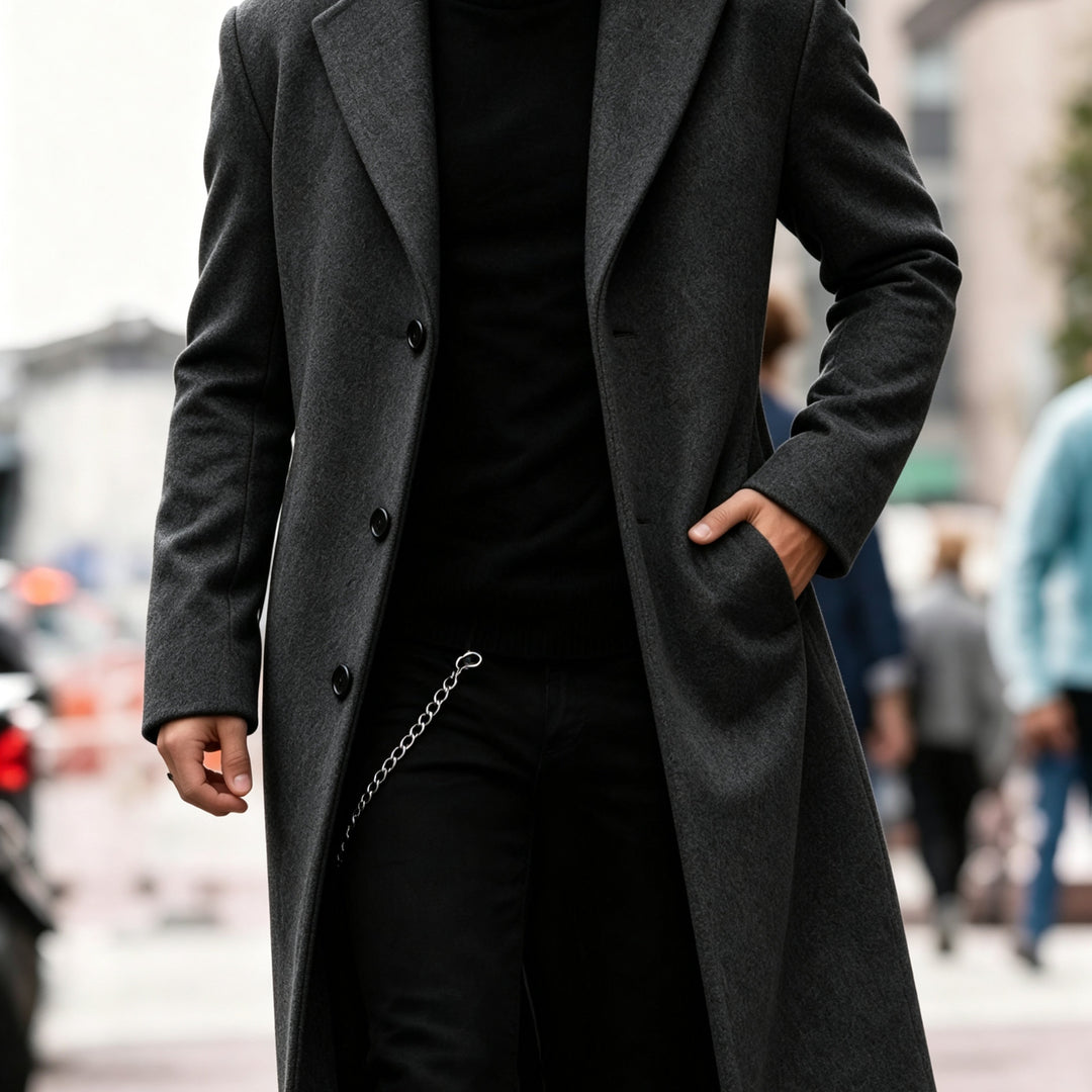 Theodore | Refined Longline Overcoat