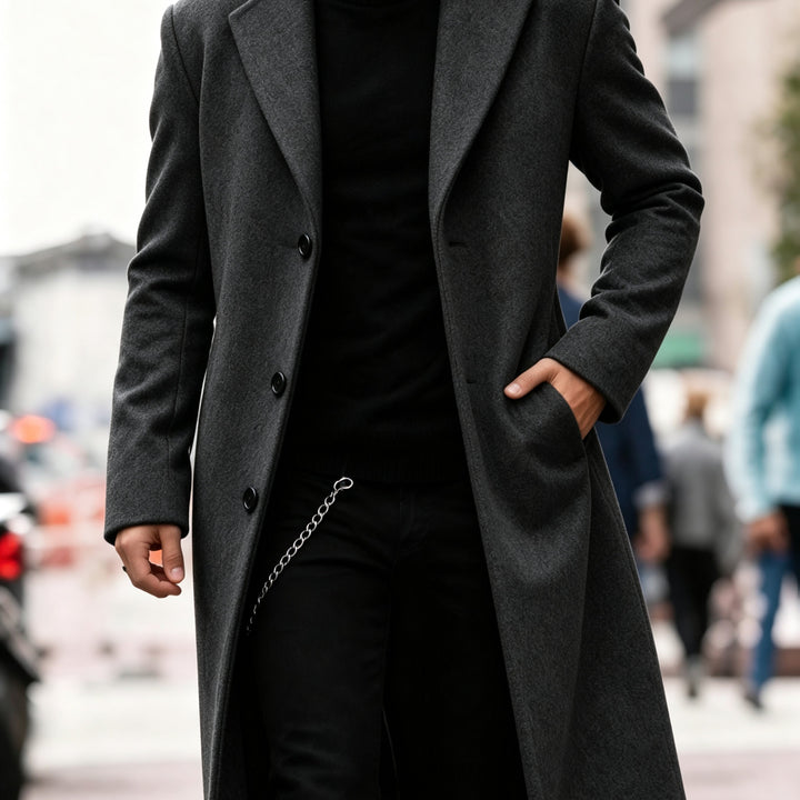 Theodore | Refined Longline Overcoat