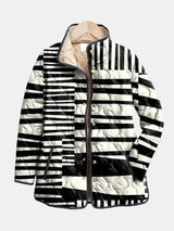 Sterling | Striped Quilted Jacket