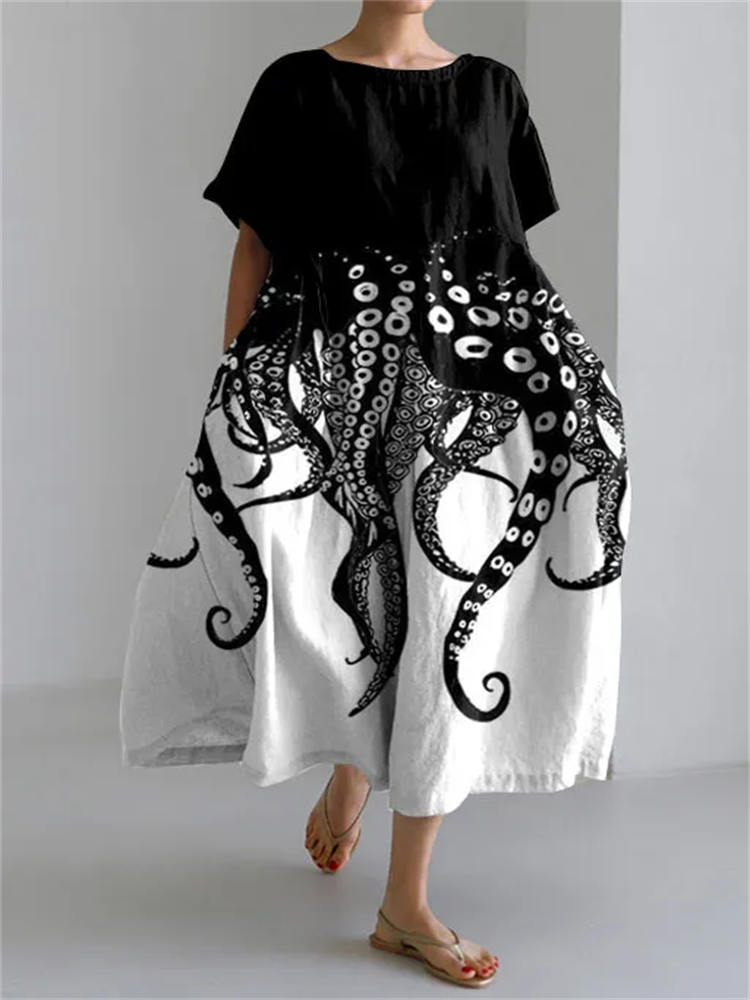Marlow Rae | Artful Statement Maxi Dress