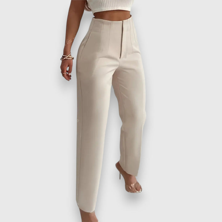 Whitley | High-Waisted Tailored Trousers