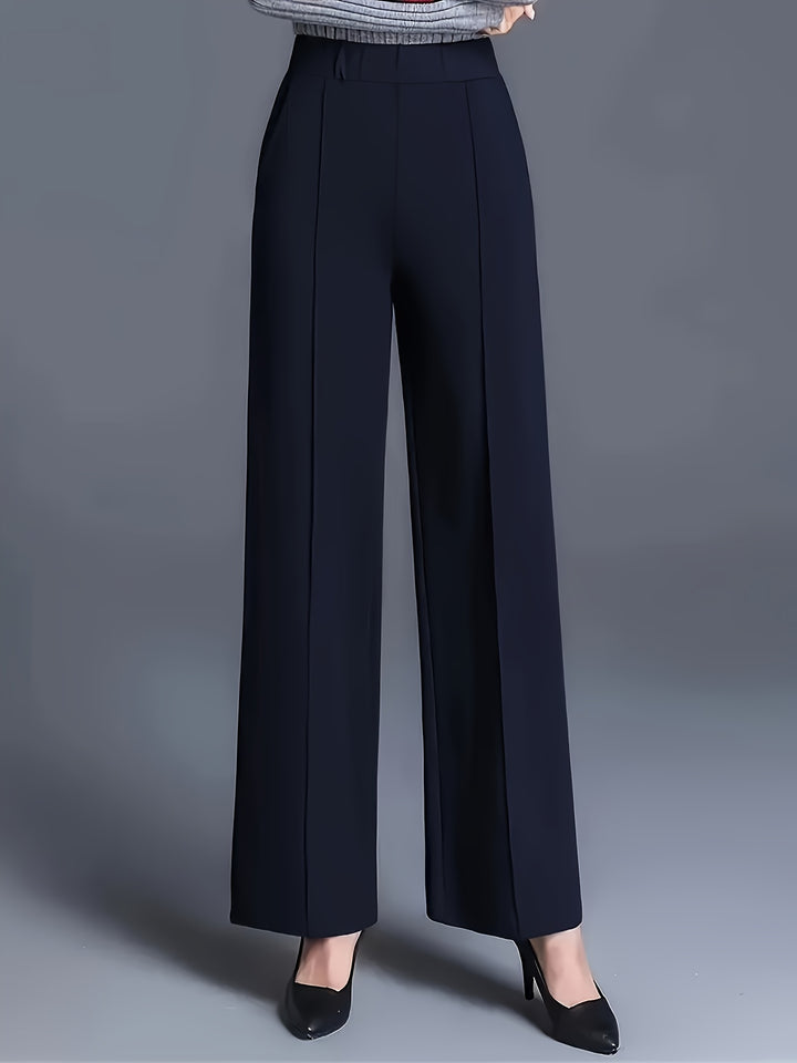 Emmeline | High-Waisted Wide-Leg Trousers